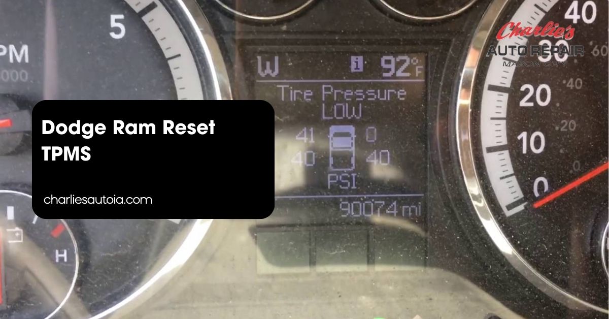 Essential Guide: How to Easily Reset TPMS on Your Dodge Ram for Safer Driving
