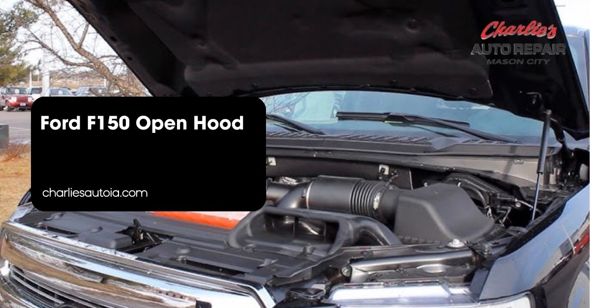 Ford F150 Open Hood