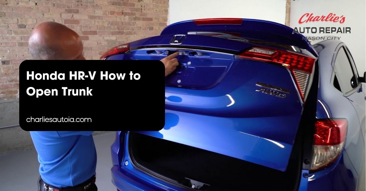 Unlock the Secret: How to Open the Trunk of Your Honda HR-V Effortlessly