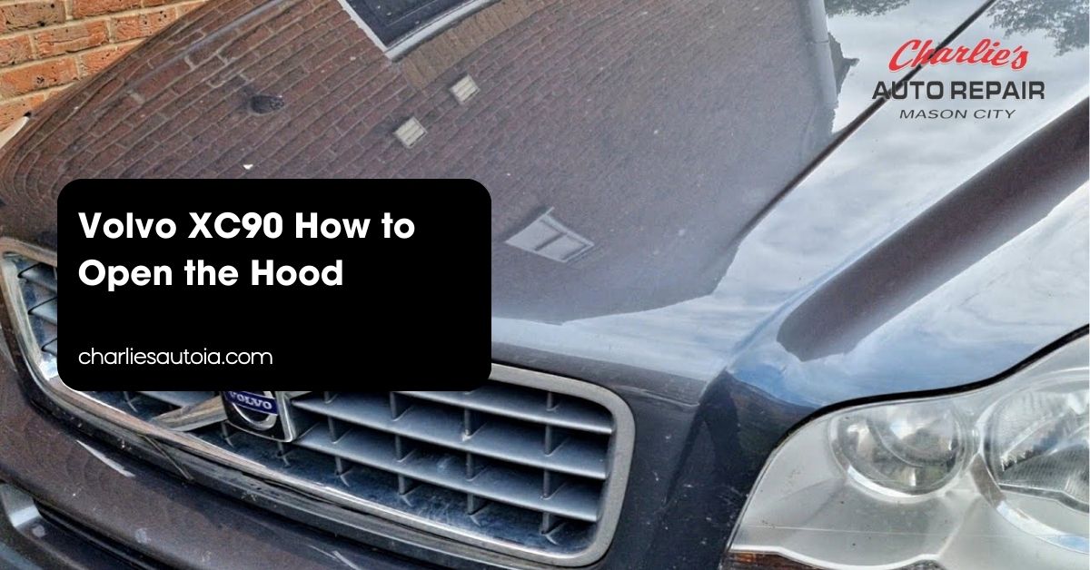 Volvo XC90: Easy Steps to Open the Hood for Quick Maintenance